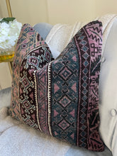 Load image into Gallery viewer, 16x16 Handmade Vintage Kilim Pillow Cover, Cover Only, FINAL SALE
