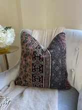 Load image into Gallery viewer, 16x16 Handmade Vintage Kilim Pillow Cover, Cover Only, FINAL SALE
