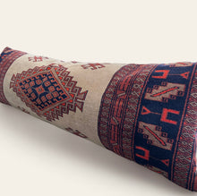 Load image into Gallery viewer, 14x44 Long Lumbar Handmade Vintage Kilim Pillow Cover, Cover Only, FINAL SALE
