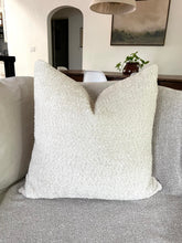 Load image into Gallery viewer, Off White Upholstery Grade Chenille, Modern Farmhouse, Cover Only
